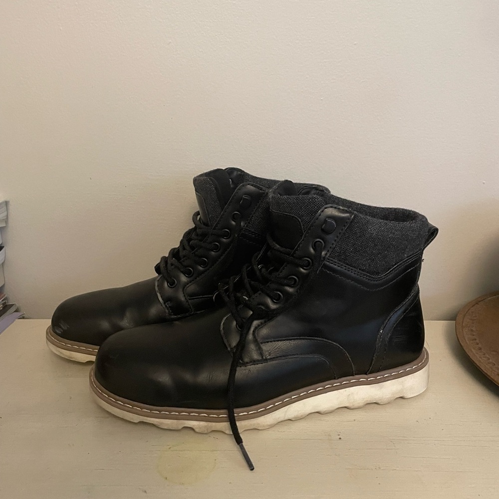 Mix No. 6 Black and Gray Men's Boots